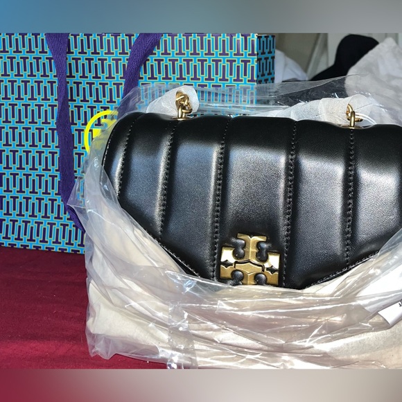 Tory Burch Kira Small Top-Handle Satchel - Black - Picture 3 of 3